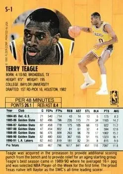 Back of Terry Teagle