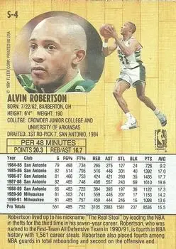 Back of Alvin Robertson