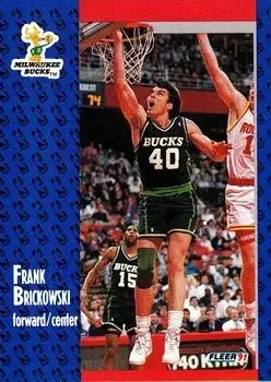 1991-92 Fleer Tony's Pizza #S-6 Frank Brickowski
