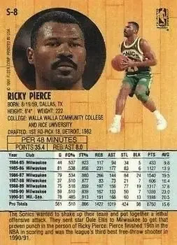Back of Ricky Pierce