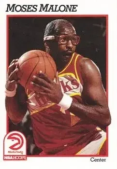 1991-92 Hoops #2 Moses Malone