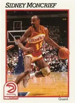 1991-92 Hoops #3 Sidney Moncrief