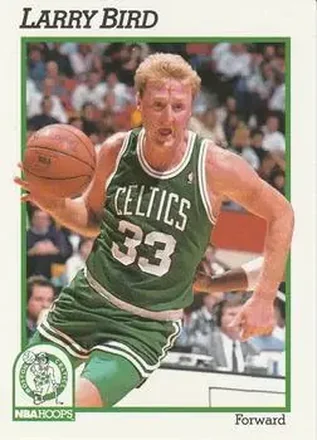 1991-92 Hoops #9 - Larry Bird - Boston Celtics 1991-92 Hoops #9 - Larry Bird - Boston Celtics
