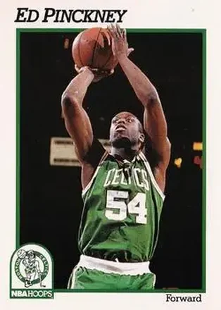 1991-92 Hoops #16 - Ed Pinckney - Boston Celtics