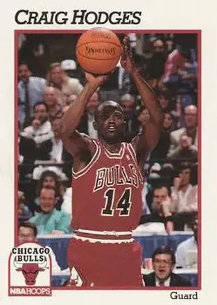 1991-92 Hoops #29 - Craig Hodges - Chicago Bulls 1991-92 Hoops #29 - Craig Hodges - Chicago Bulls