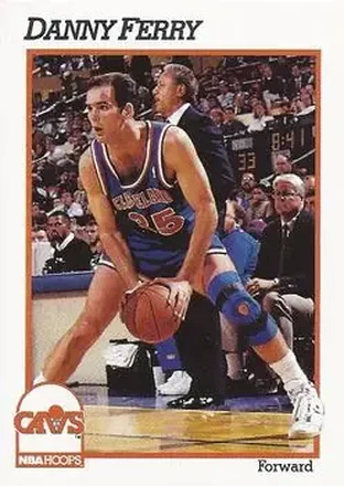 1991-92 Hoops #38 - Danny Ferry - Cleveland Cavaliers