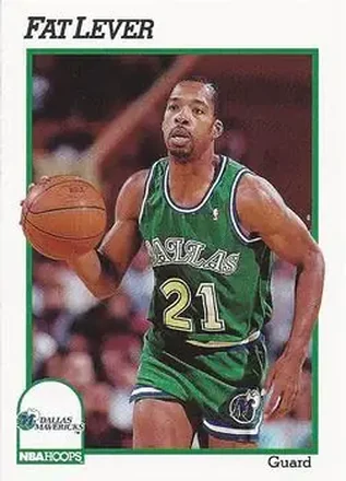 1991-92 Hoops #47 - Fat Lever - Dallas Mavericks