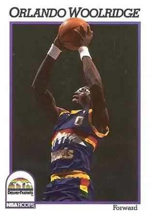 1991-92 Hoops #58 - Orlando Woolridge - Denver Nuggets