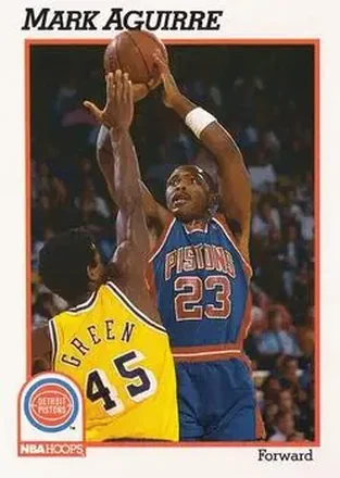 1991-92 Hoops #59 - Mark Aguirre - Detroit Pistons