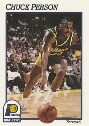 1991-92 Hoops #85 - Chuck Person - Indiana Pacers