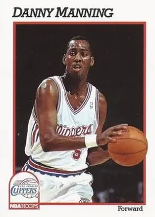 1991-92 Hoops #94 - Danny Manning - Los Angeles Clippers