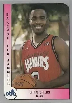 1991-92 ProCards CBA #1 Chris Childs