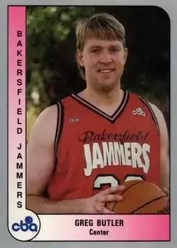 1991-92 ProCards CBA #3 Greg Butler