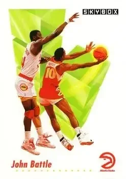 1991-92 SkyBox #1 John Battle