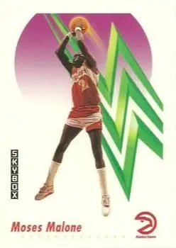 1991-92 SkyBox #4 Moses Malone