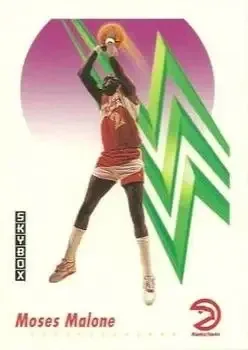 1991-92 SkyBox #4 Moses Malone