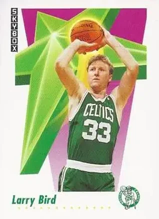 1991-92 SkyBox #12 - Larry Bird - Boston Celtics
