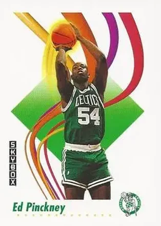 1991-92 SkyBox #19 - Ed Pinckney - Boston Celtics