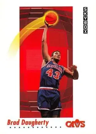 1991-92 SkyBox #47 - Brad Daugherty - Cleveland Cavaliers
