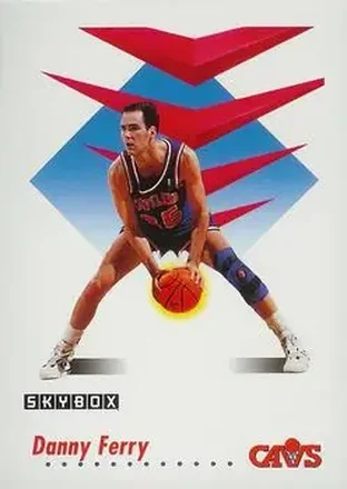 1991-92 SkyBox #49 - Danny Ferry - Cleveland Cavaliers
