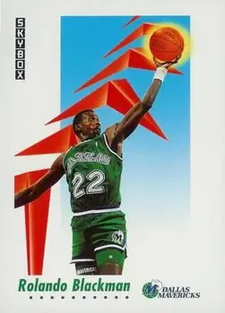 1991-92 SkyBox #57 - Rolando Blackman - Dallas Mavericks