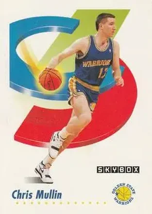 1991-92 SkyBox #96 - Chris Mullin - Golden State Warriors