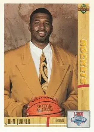 1991-92 Upper Deck #11 - John Turner - Houston Rockets 1991-92 Upper Deck #11 - John Turner - Houston Rockets