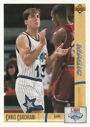 1991-92 Upper Deck #17 - Chris Corchiani - Orlando Magic