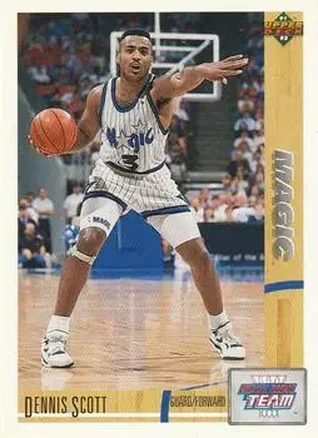 1991-92 Upper Deck #38 - Dennis Scott - Orlando Magic