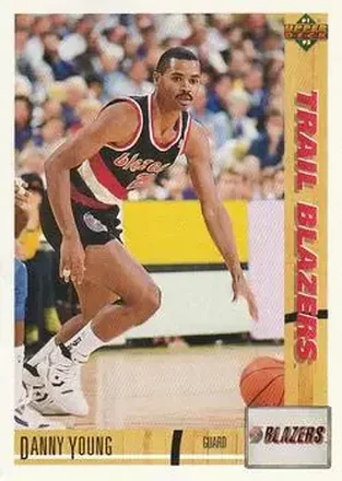 1991-92 Upper Deck #41 - Danny Young - Portland Trail Blazers