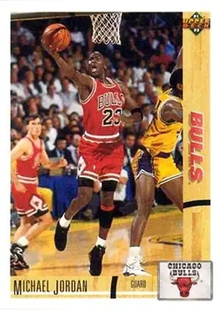 1991-92 Upper Deck #44 - Michael Jordan - Chicago Bulls