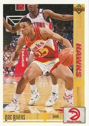 1991-92 Upper Deck #46 - Doc Rivers - Atlanta Hawks