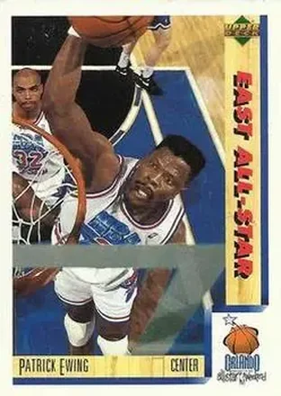 1991-92 Upper Deck Italian #7 - Patrick Ewing - New York Knicks