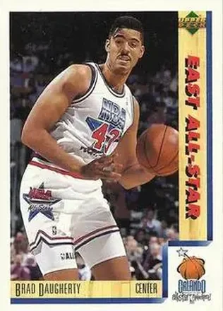 1991-92 Upper Deck Italian #13 - Brad Daugherty - Cleveland Cavaliers