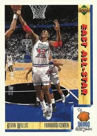 1991-92 Upper Deck Italian #14 - Kevin Willis - Atlanta Hawks