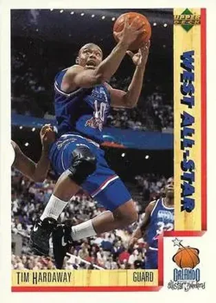 1991-92 Upper Deck Italian #20 - Tim Hardaway - Golden State Warriors