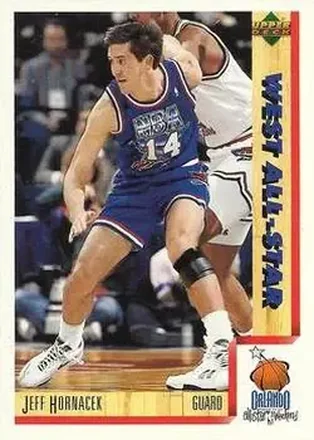 1991-92 Upper Deck Italian #21 - Jeff Hornacek - Phoenix Suns