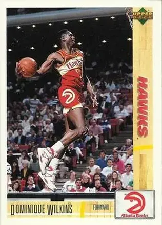 1991-92 Upper Deck Italian #29 - Dominique Wilkins - Atlanta Hawks