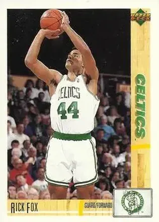 1991-92 Upper Deck Italian #31 - Rick Fox - Boston Celtics