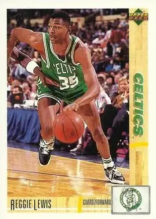 1991-92 Upper Deck Italian #32 - Reggie Lewis - Boston Celtics