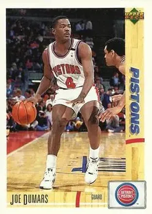 1991-92 Upper Deck Italian #48 - Joe Dumars - Detroit Pistons