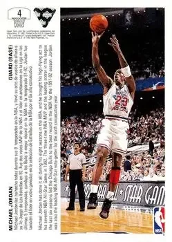 Back of Michael Jordan