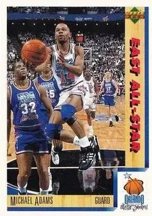 1991-92 Upper Deck Spanish #8 - Michael Adams