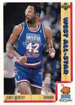 1991-92 Upper Deck Spanish #25 - James Worthy 1991-92 Upper Deck Spanish #25 - James Worthy