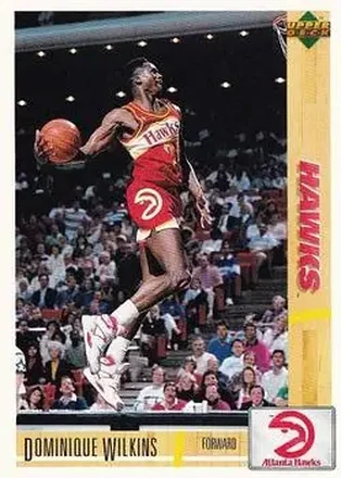 1991-92 Upper Deck Spanish #29 - Dominique Wilkins - Atlanta Hawks