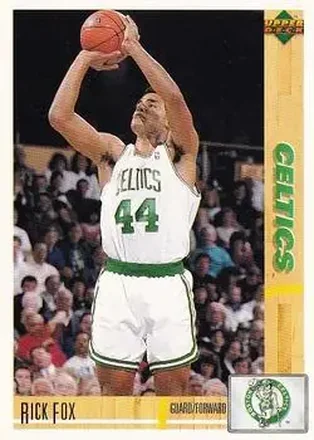 1991-92 Upper Deck Spanish #31 - Rick Fox - Boston Celtics