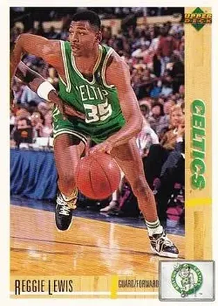 1991-92 Upper Deck Spanish #32 - Reggie Lewis - Boston Celtics