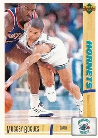1991-92 Upper Deck Spanish #35 - Muggsy Bogues - Charlotte Hornets