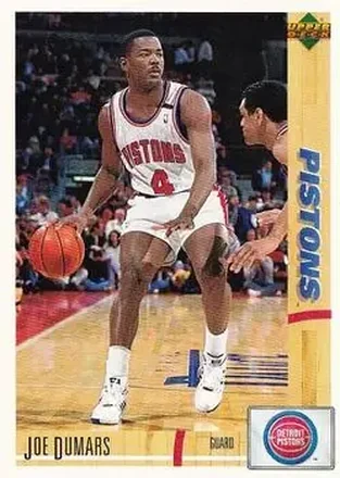 1991-92 Upper Deck Spanish #48 - Joe Dumars - Detroit Pistons