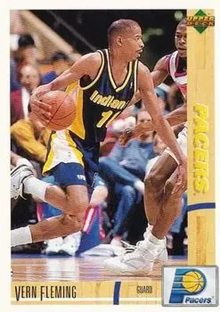 1991-92 Upper Deck Spanish #58 - Vern Fleming - Indiana Pacers
